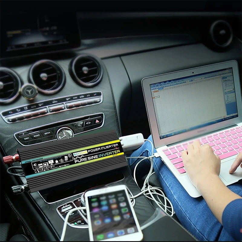 Ac Outdoor Power - Inversor de corriente para coche de