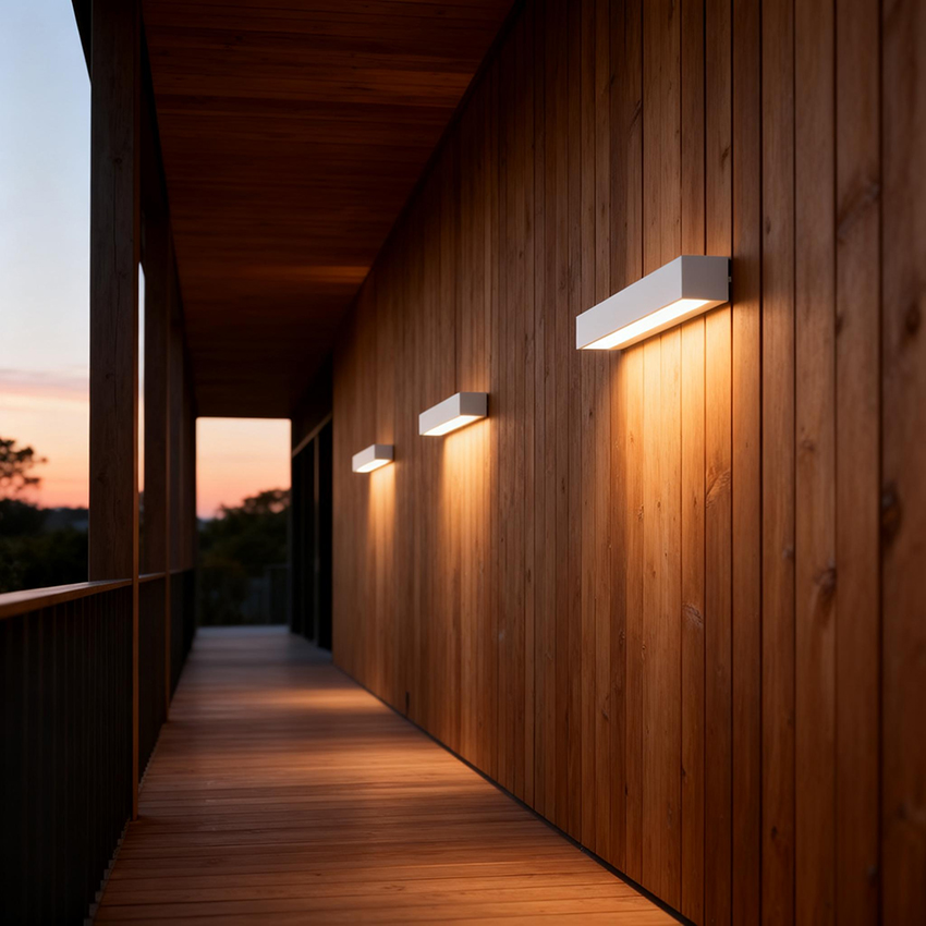 Outdoor Power Strip Weatherproof - Lámpara LED de pared impermeable de
