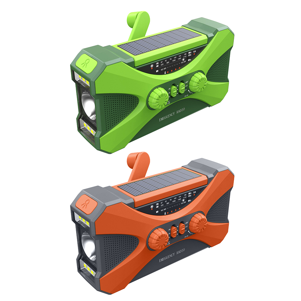 Outdoor Power Tool Kit - Radio multifuncional de 10000mAh, luz de