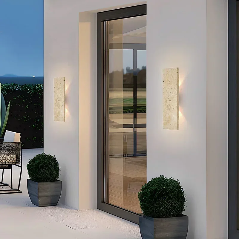 Outdoor Power Strip Weatherproof - Lámparas de Pared Impermeables para Exteriores,