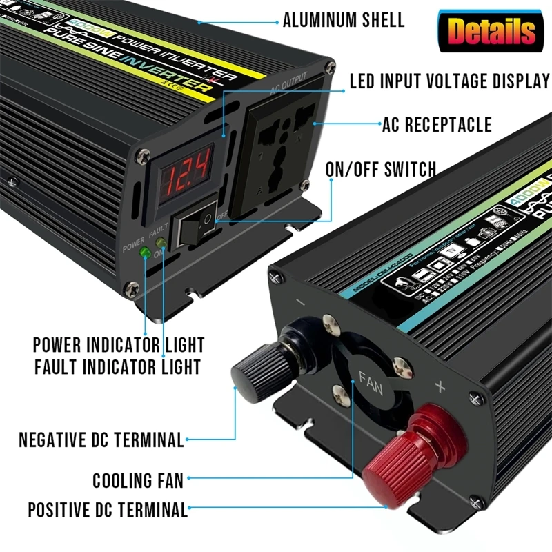 Inversor de corriente para coc - Ac Outdoor Power reseña y precio