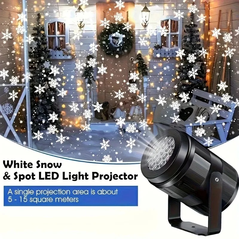 Luz de proyección de copo de n - Ac Outdoor Power reseña y precio