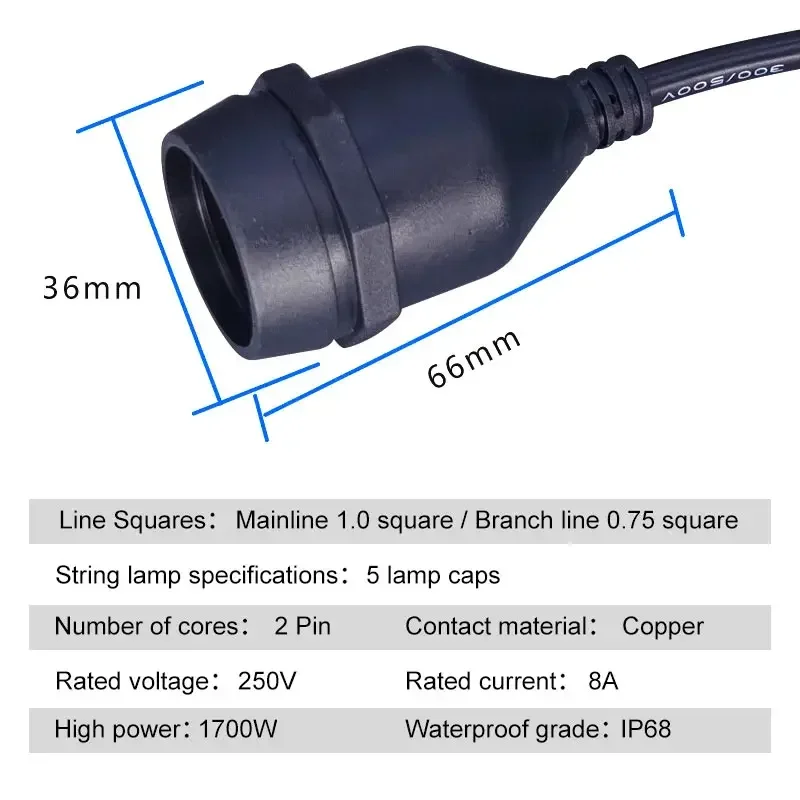 Cadena de soporte de lámpara d - Outdoor Power Strip Weatherproof reseña y precio